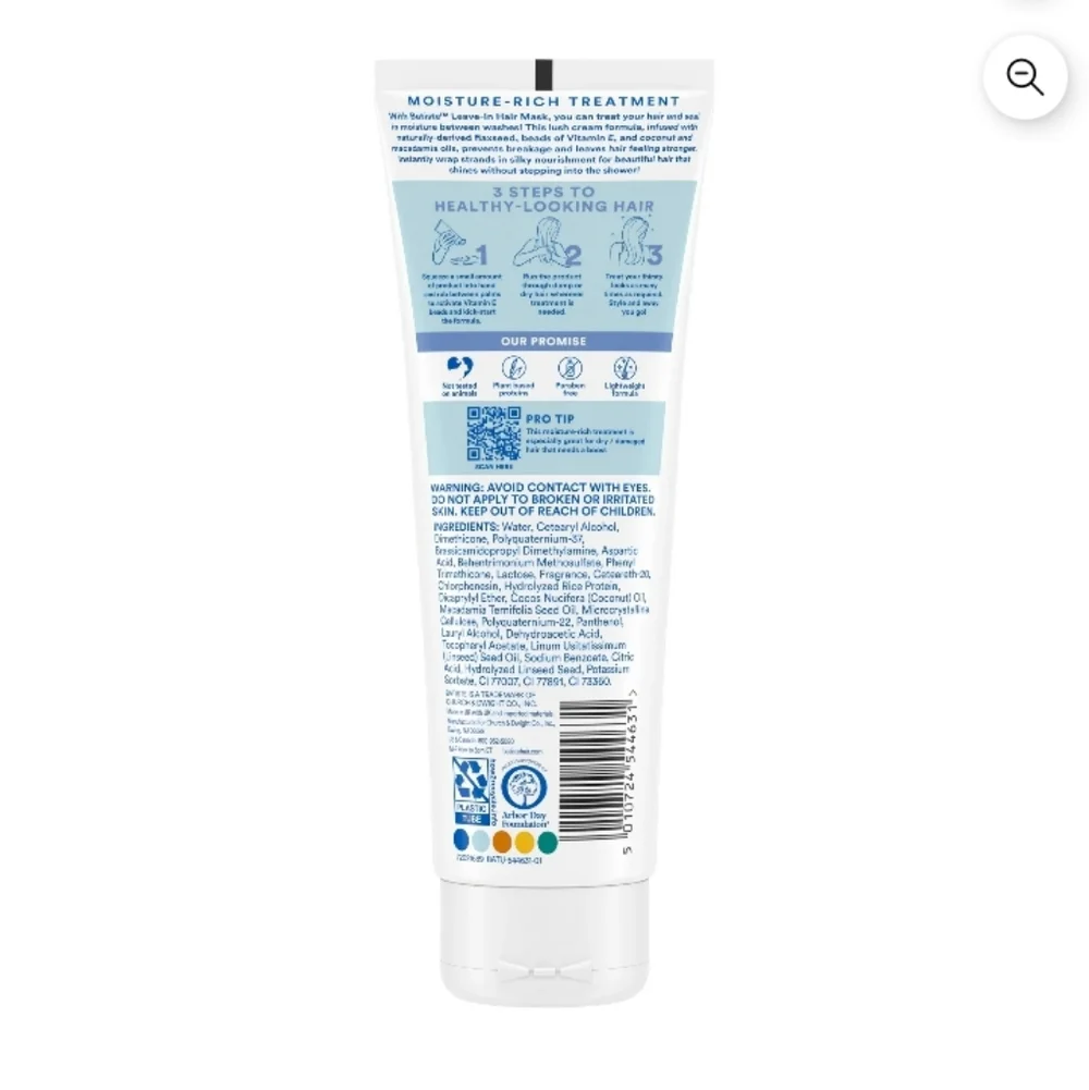 Batiste Strengthen Leave In Hair Mask 3 Bottles NWT